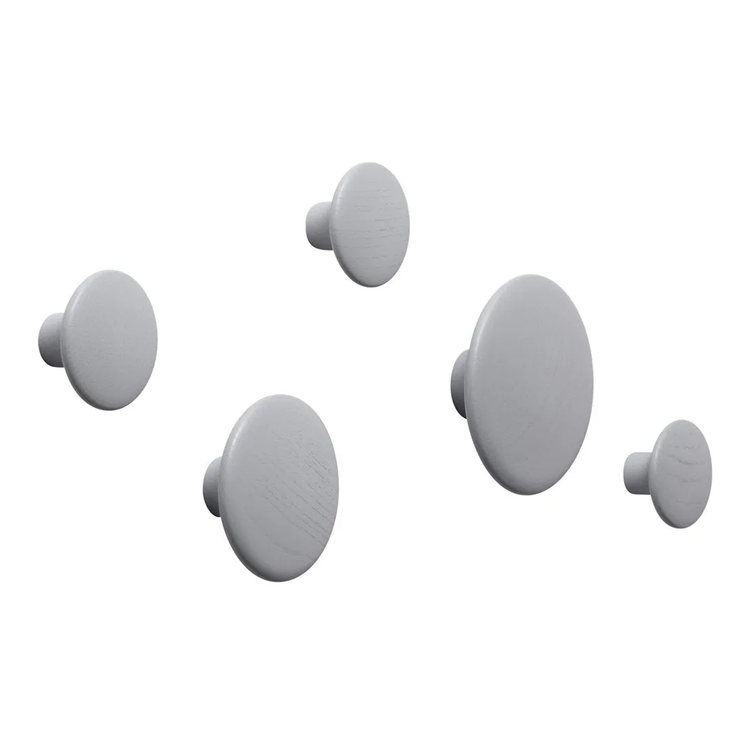 The Dots Coat Hooks - Set of 5