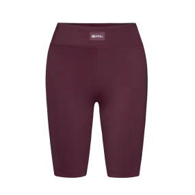 THE UTILITY SHORT LEGGINGS-BURGUNDY