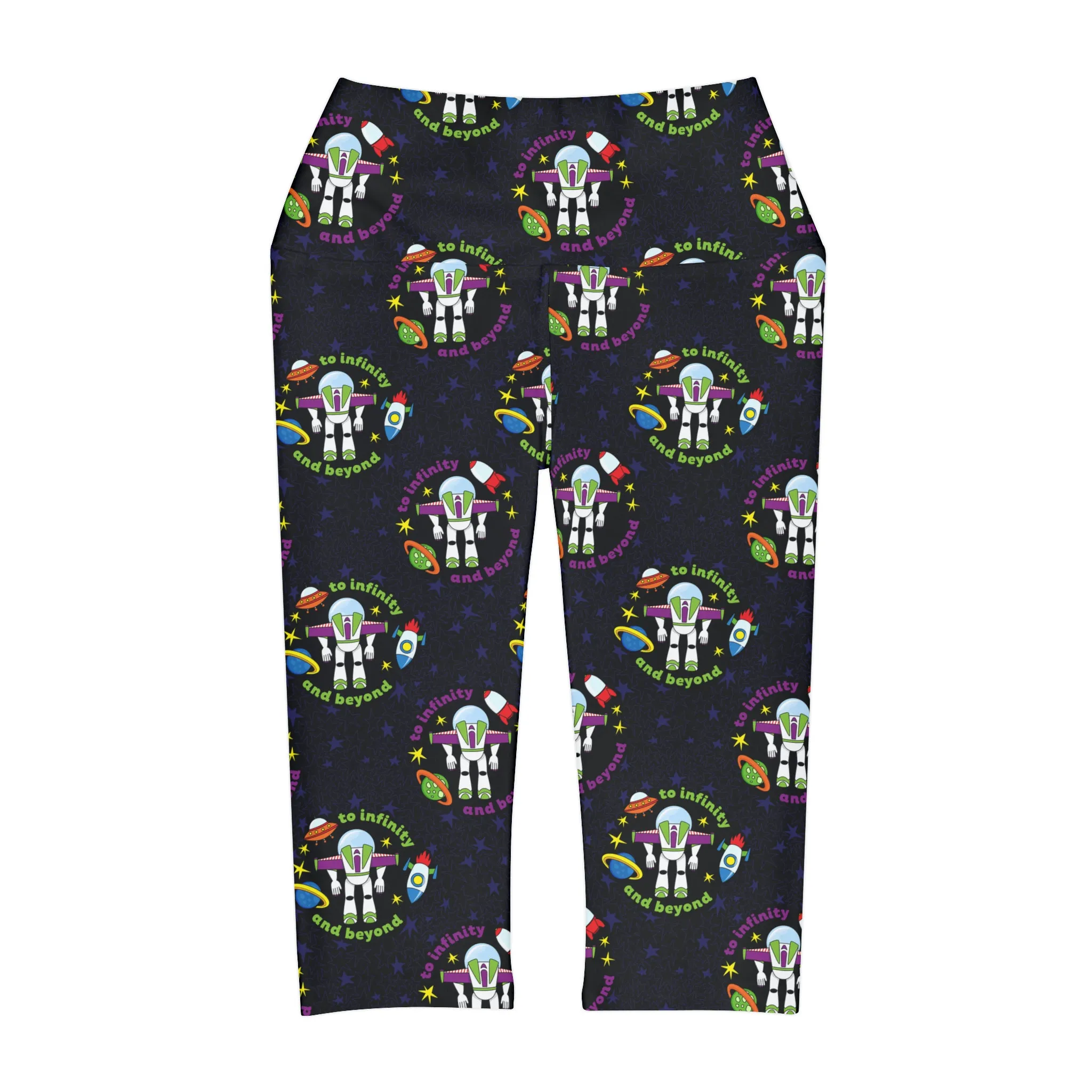 To Infinity And Beyond Athletic Capri Leggings