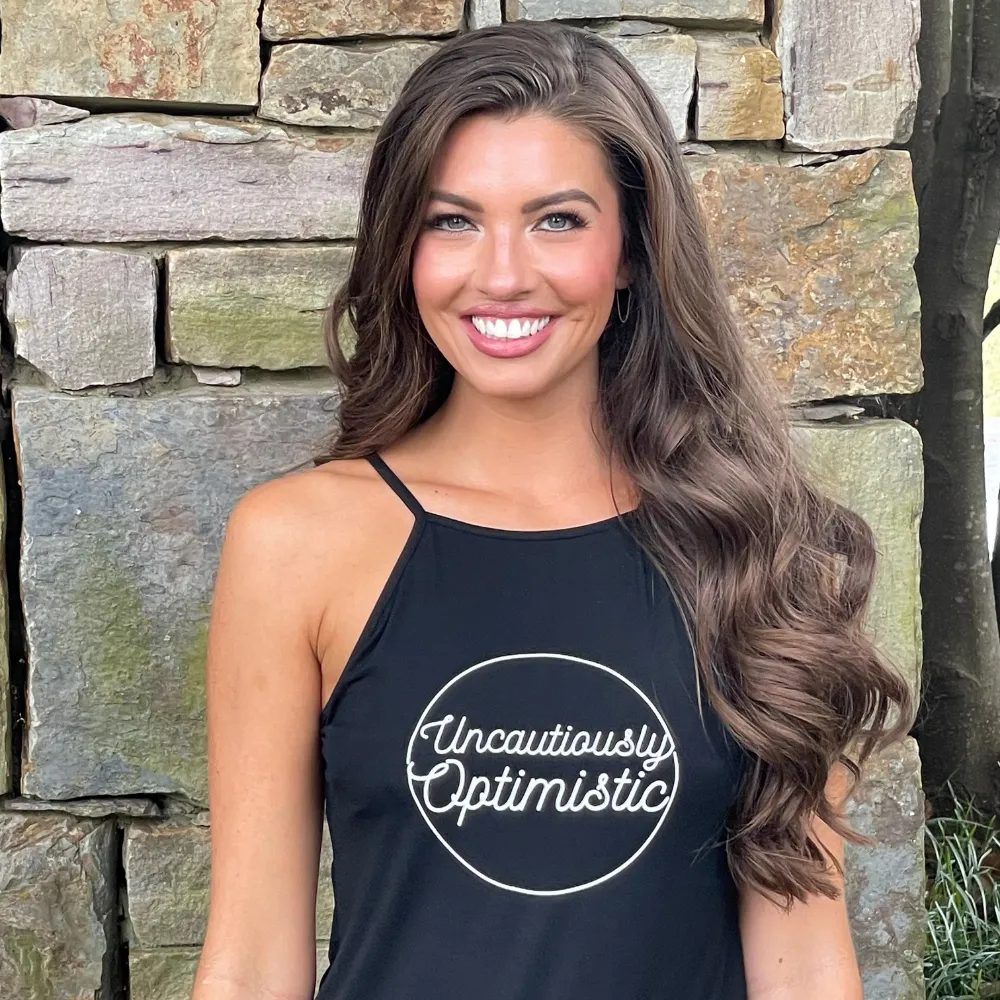 Uncautiously Optimistic Tank in Black