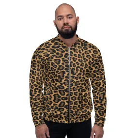 Unisex Bomber Jacket - Leopard - Men