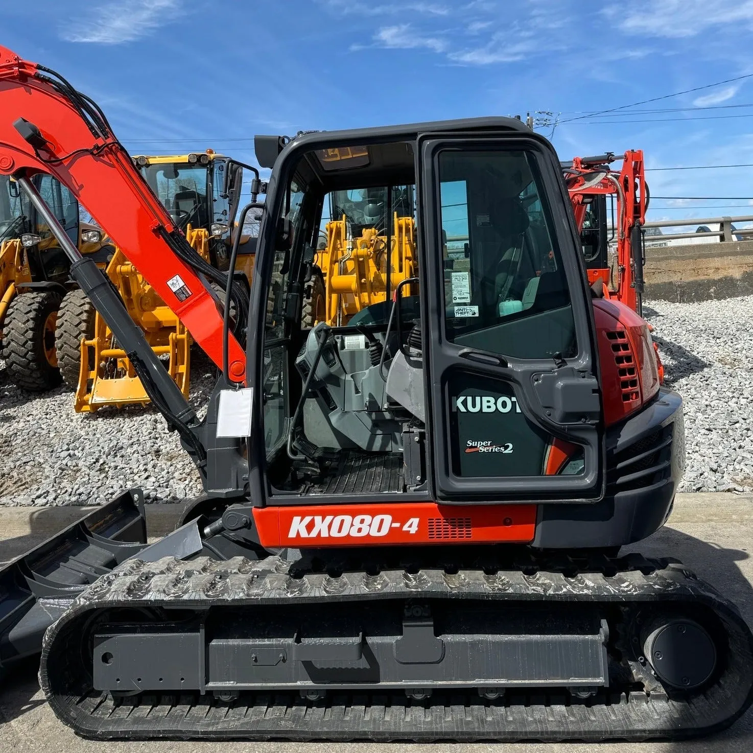 Used 2016 Kubota KX080 Excavator