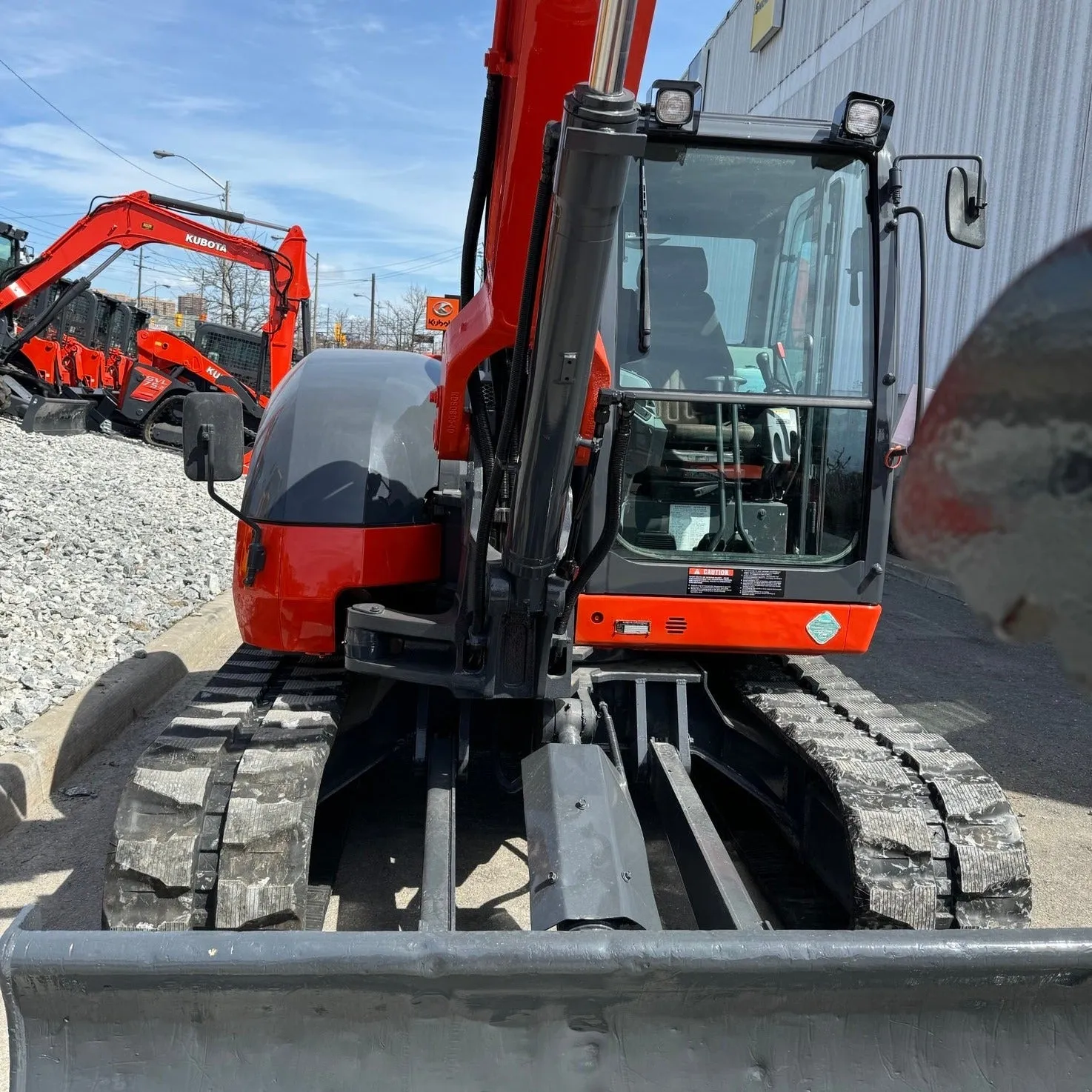 Used 2016 Kubota KX080 Excavator