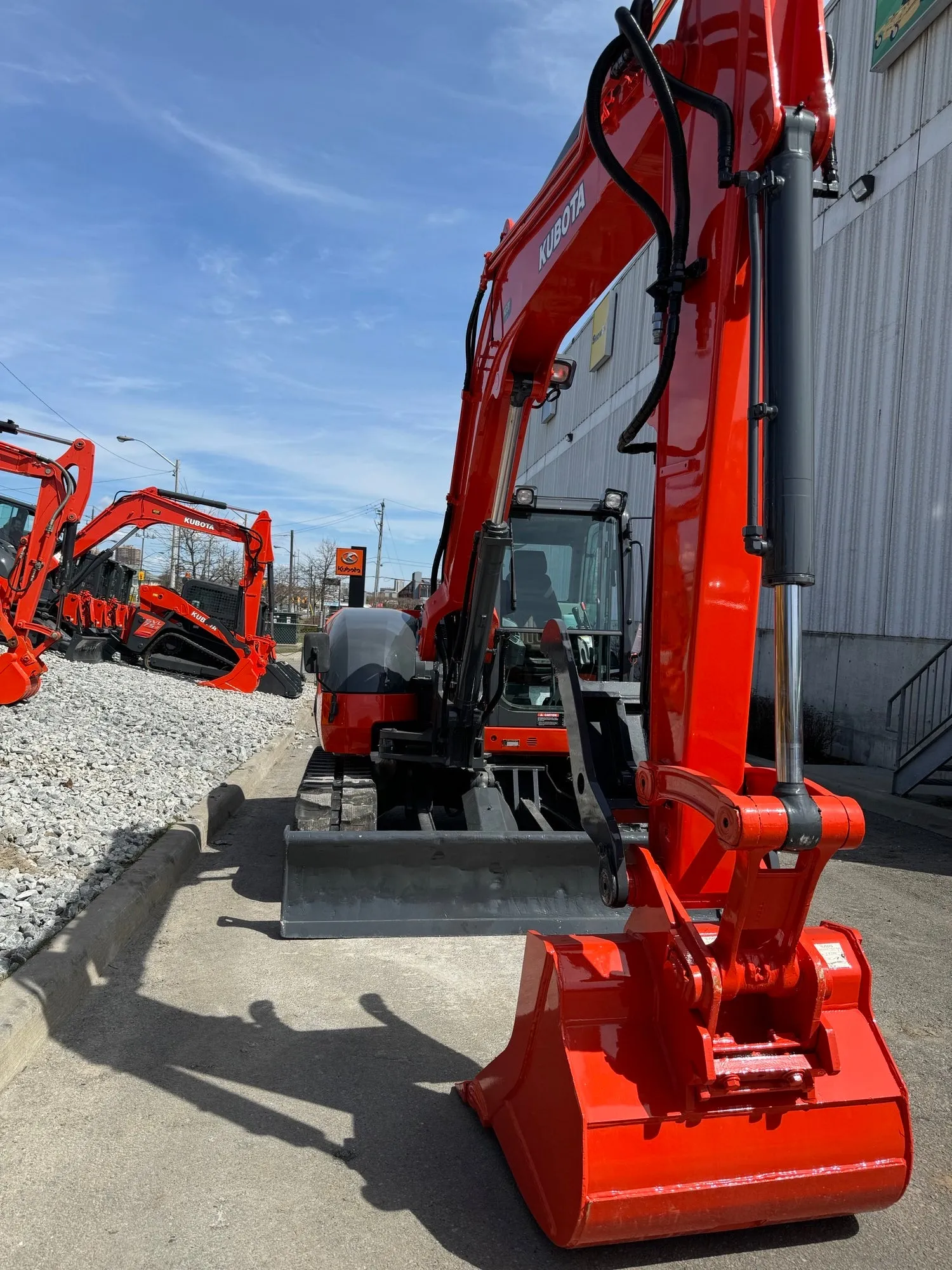 Used 2016 Kubota KX080 Excavator