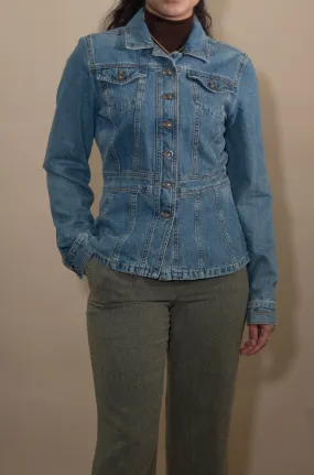 Vintage Designer Denim Blazer