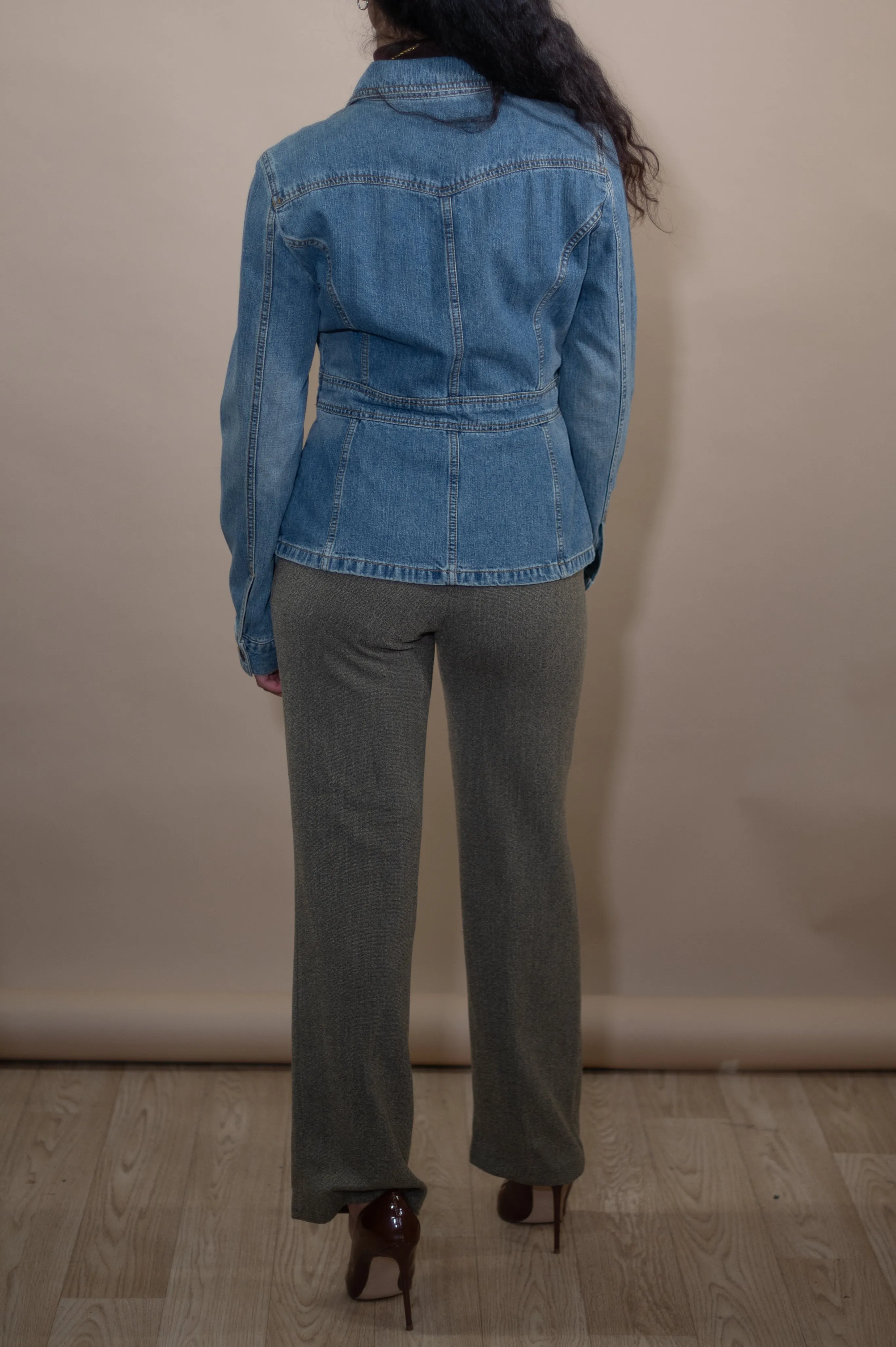 Vintage Designer Denim Blazer