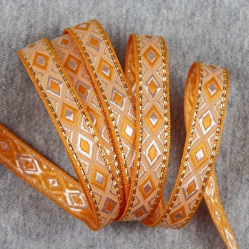 Vintage Ethnic Embroidery Jacquard Ribbon Tape for DIY Crafts