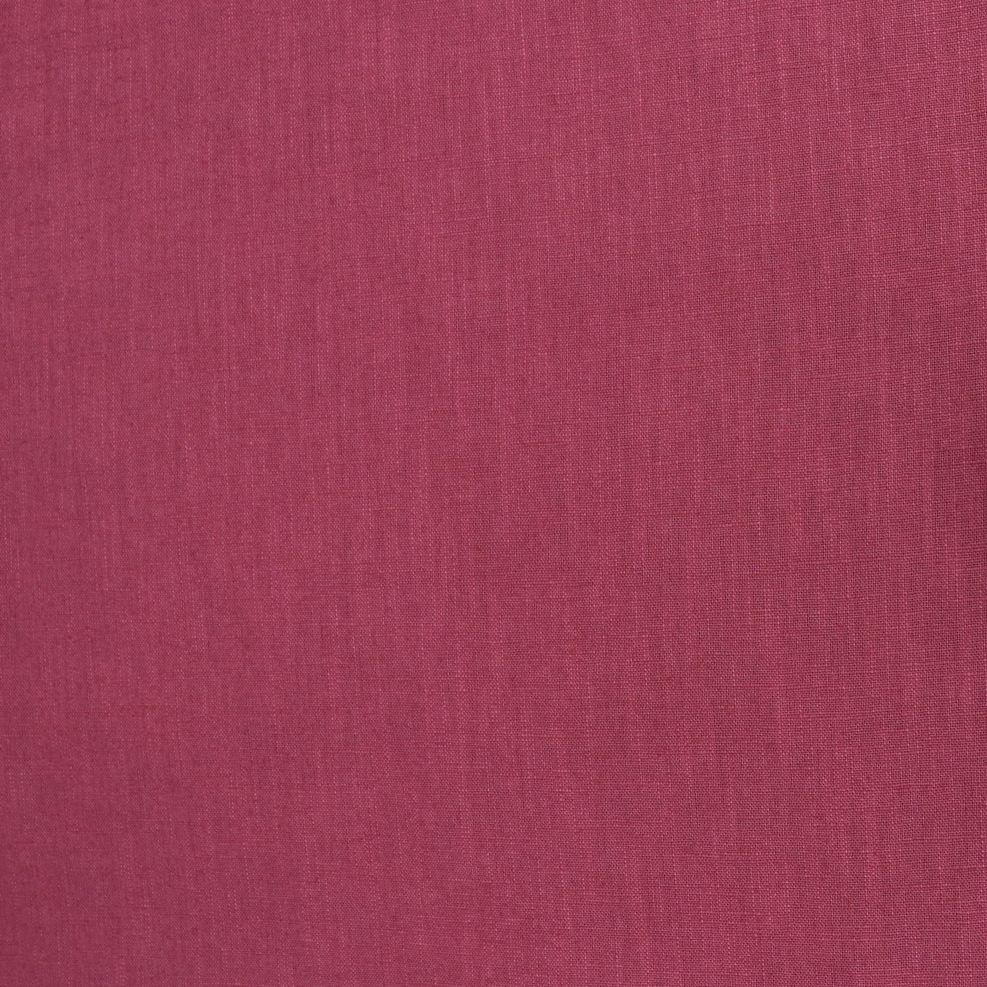 Washed Linen Cotton - Dark Rose