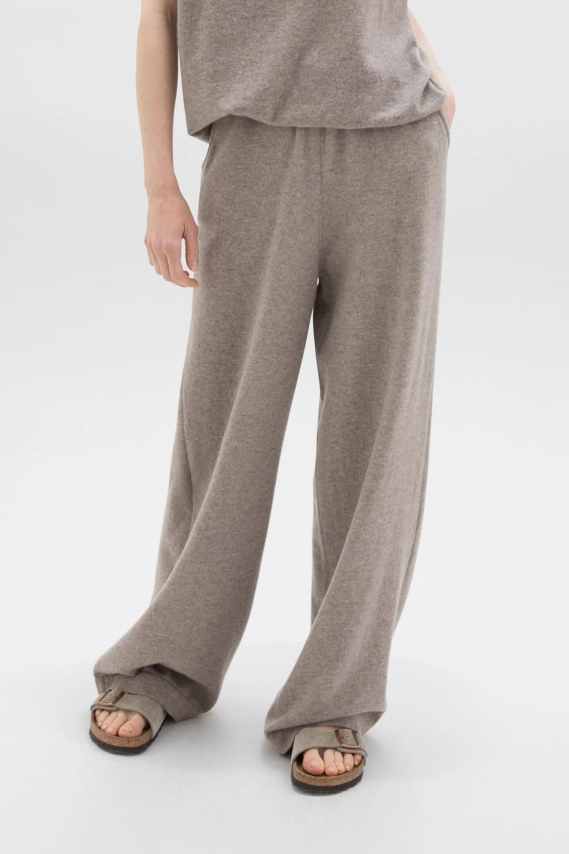 Wide Leg Cashmere Culottes