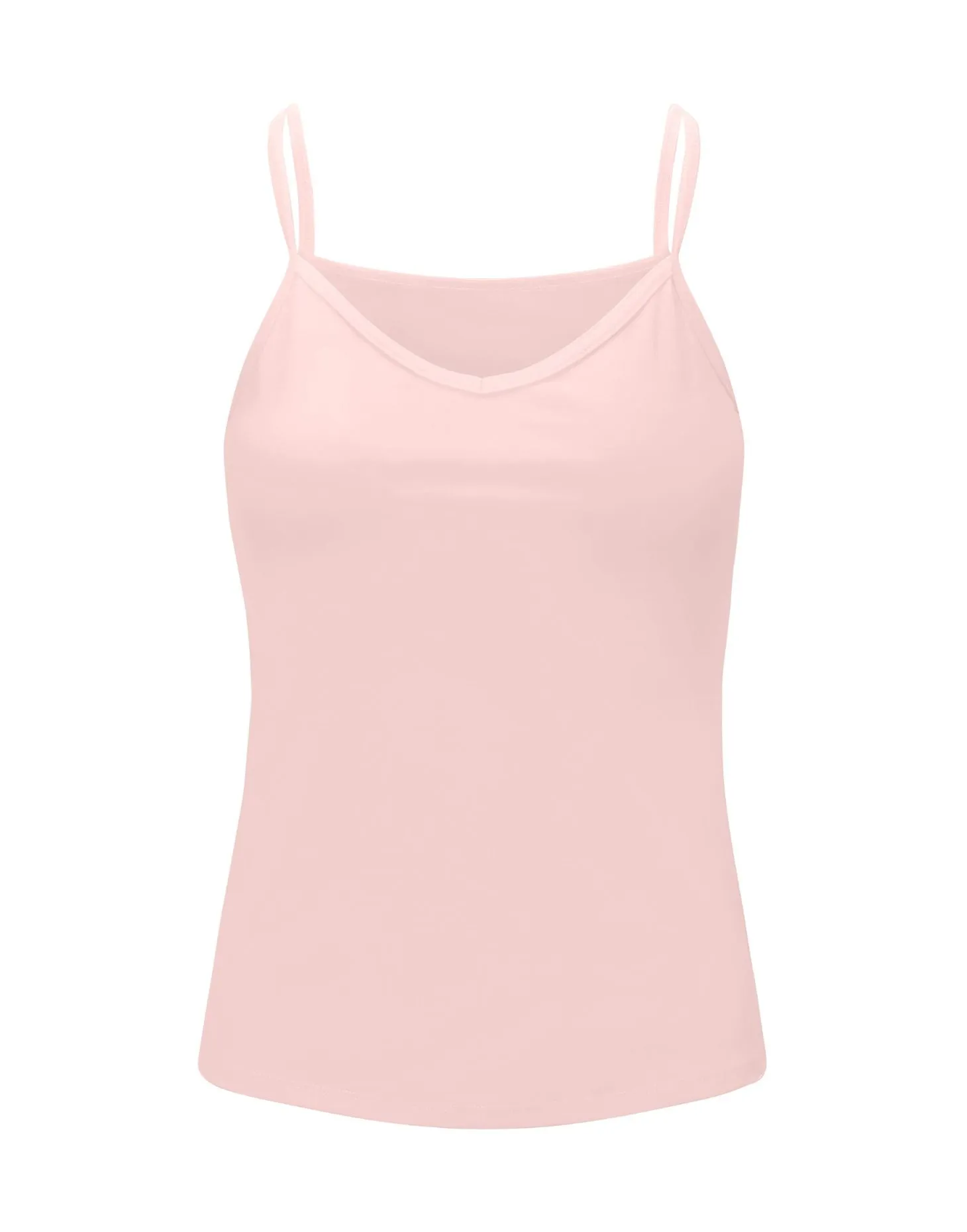 Womens Merino Cami, Pink Peach Blossom