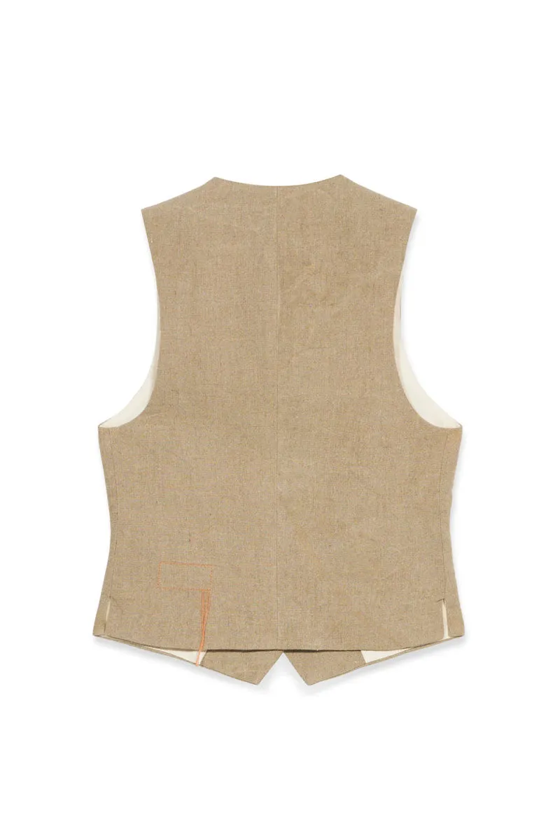 Woven Lined Vest - Garza