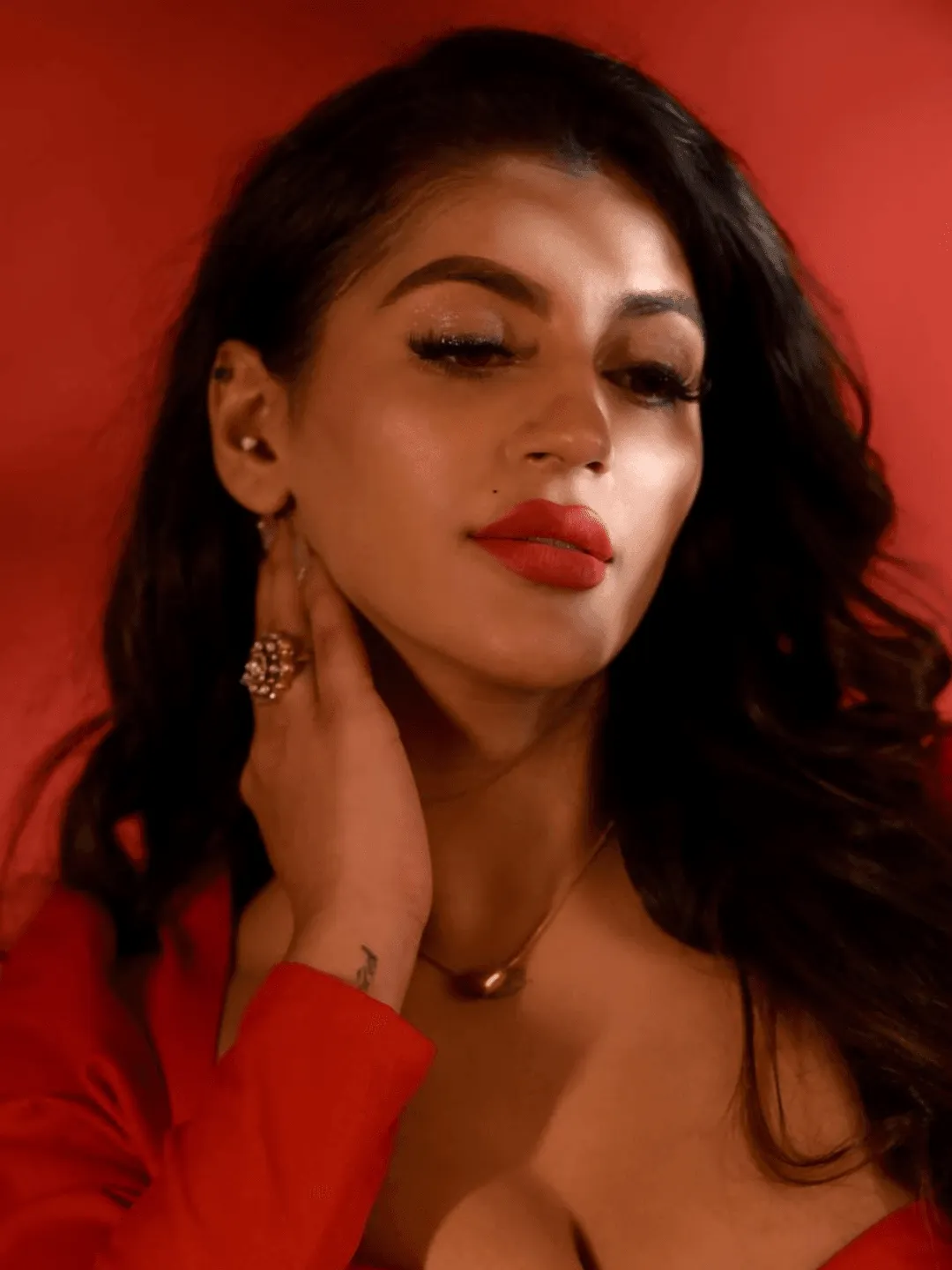 Yashika Aannand In Stunning Victorian Ring