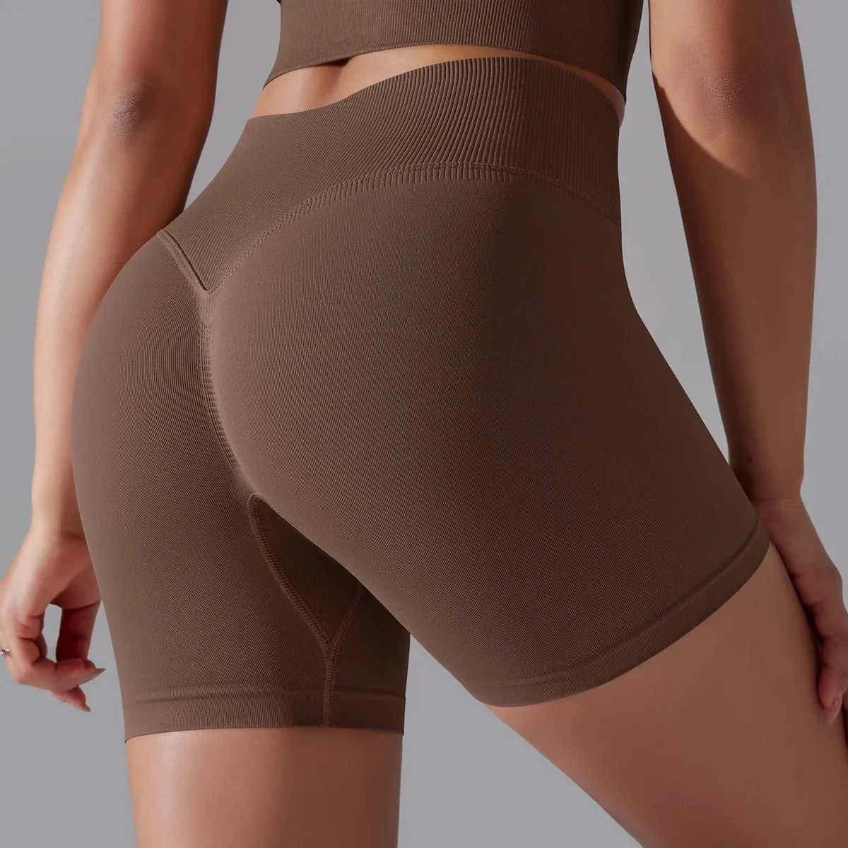 Yoga Shorts High Waist Workout Shorts Fitness Yoga Lift Butt Fitness Women Yoga Gym Running Short Pants Sportswear Workout Short