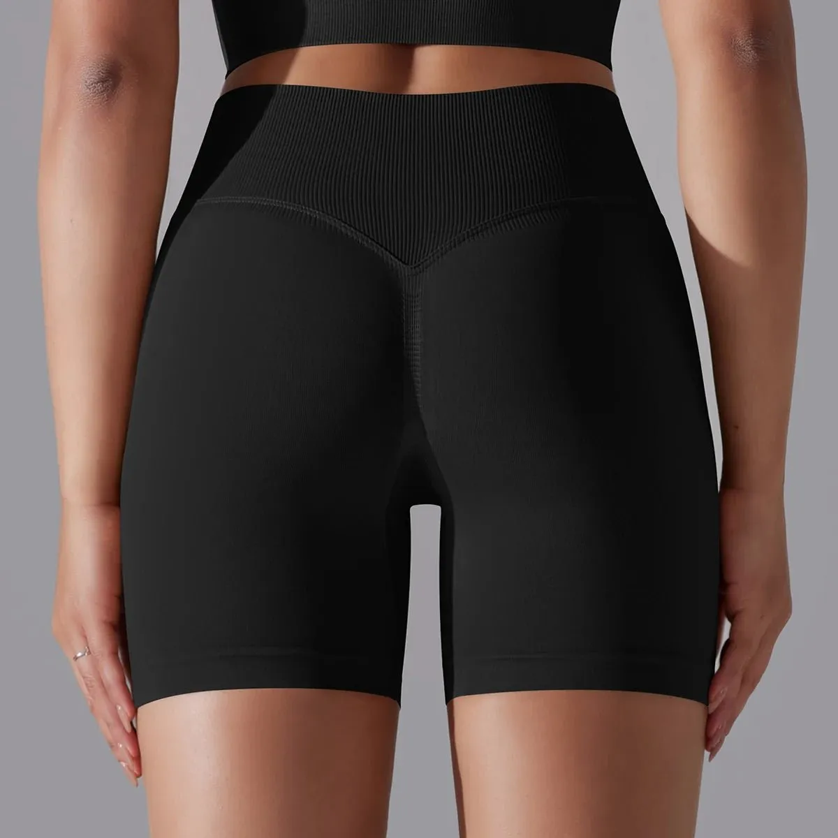 Yoga Shorts High Waist Workout Shorts Fitness Yoga Lift Butt Fitness Women Yoga Gym Running Short Pants Sportswear Workout Short