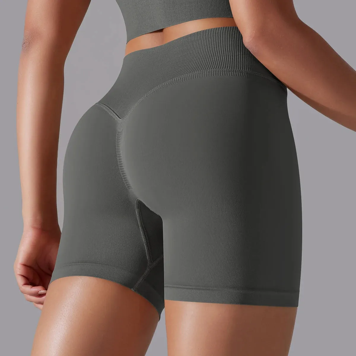 Yoga Shorts High Waist Workout Shorts Fitness Yoga Lift Butt Fitness Women Yoga Gym Running Short Pants Sportswear Workout Short