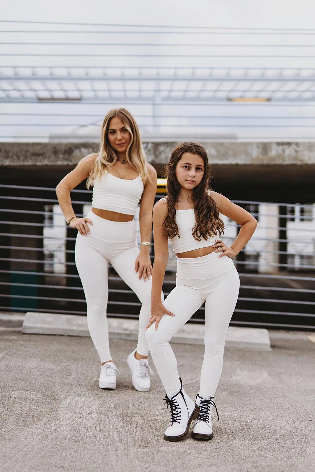 Youth Ivory Cloud Legging