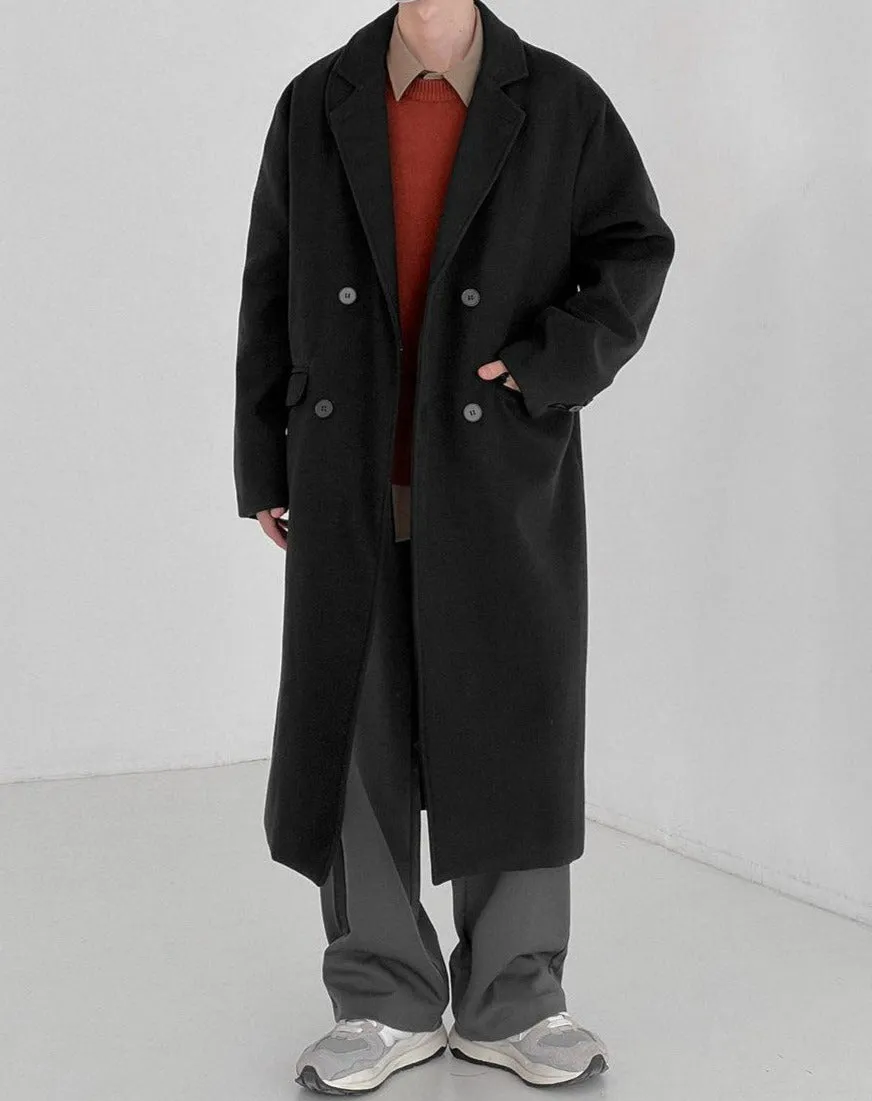 Zhou Essential Wide Sleeves Trench Coat