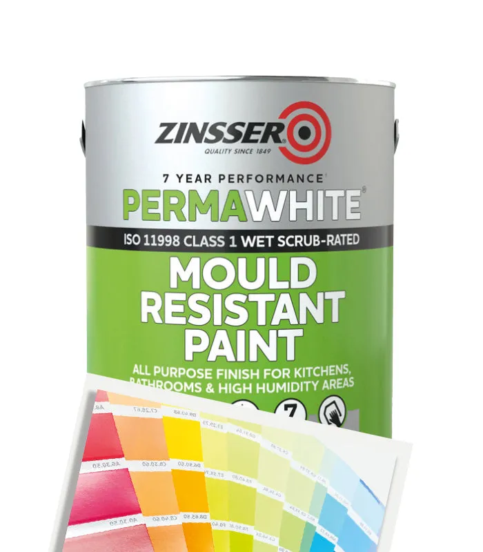 Zinsser Perma-White Interior Paint - Tinted Colour Match