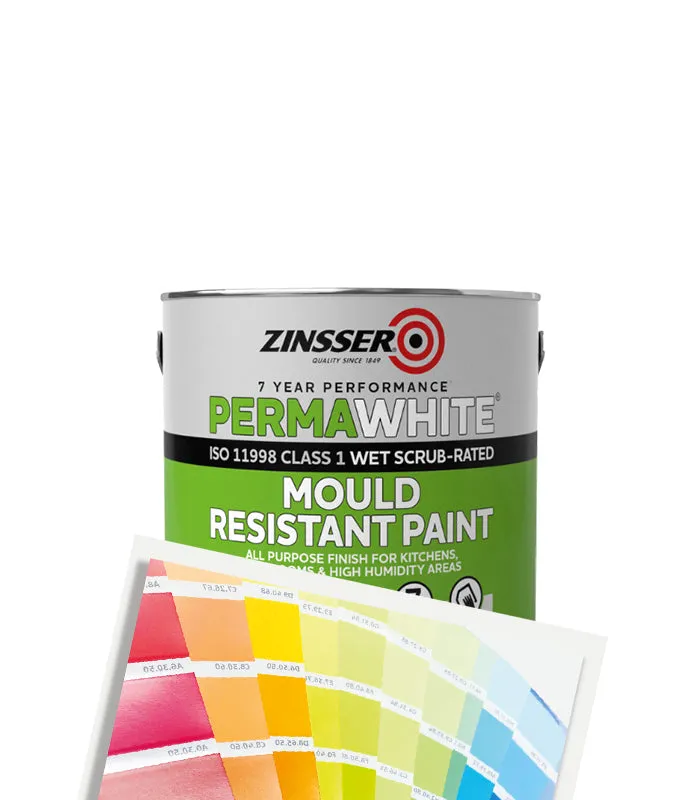 Zinsser Perma-White Interior Paint - Tinted Colour Match